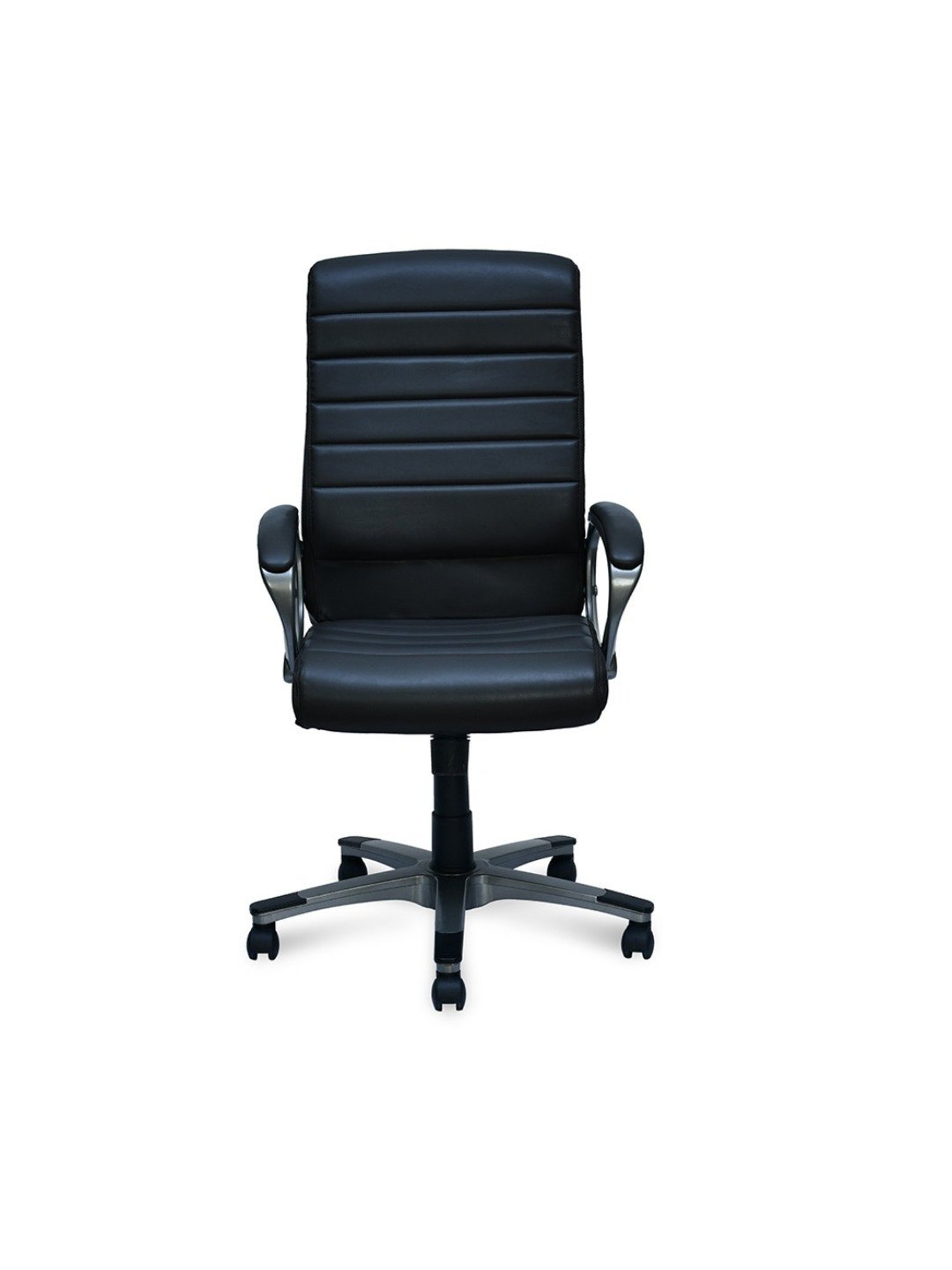 Nilkamal Bold Cream PU Leather Office Chair