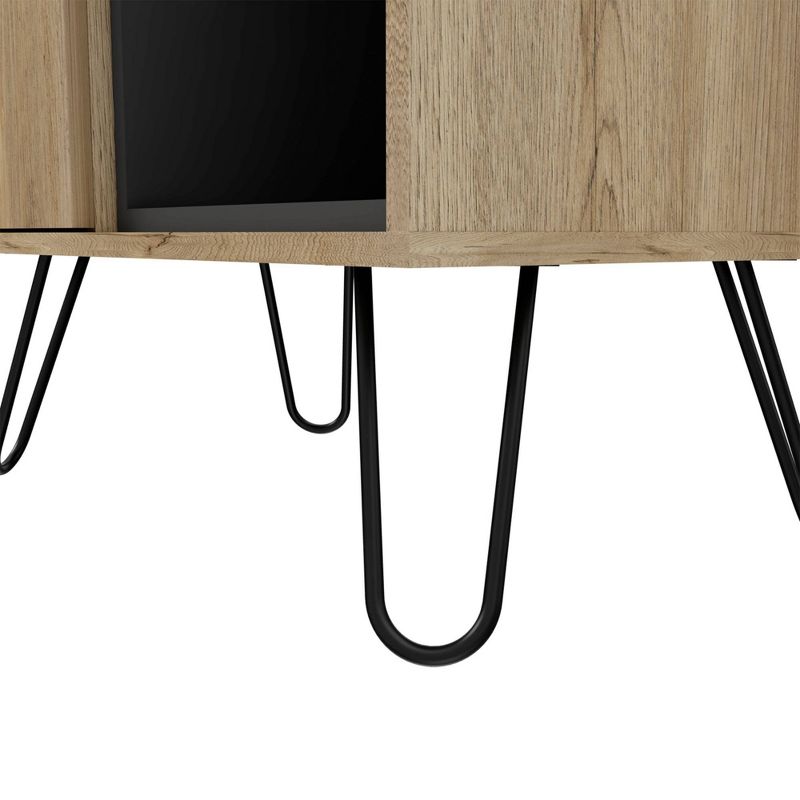 Wood 2 Door Storage Cabinet in White-Pemberly Row