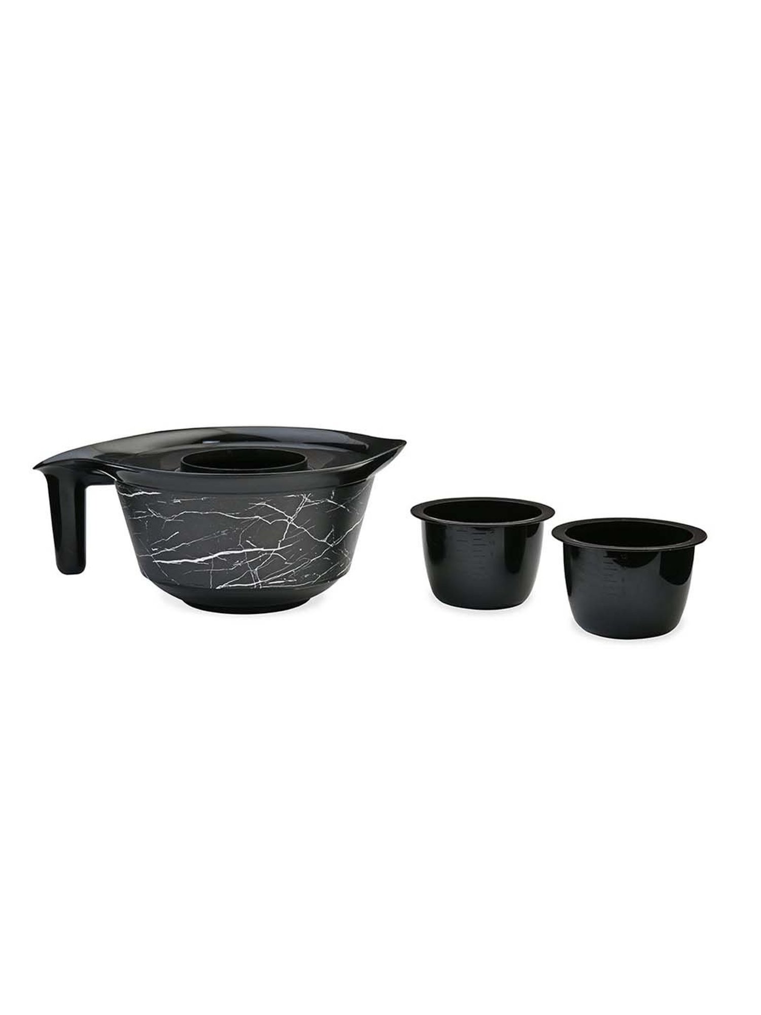 HAZEL Silver Stainless Steel Mixing Bowl - Set of 3 (2.1L)