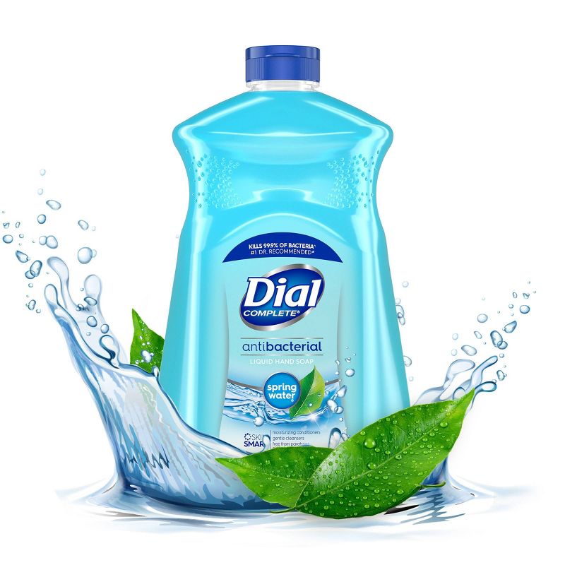 Dial Spring Water Refill Liquid Hand Soap Gel- 52oz