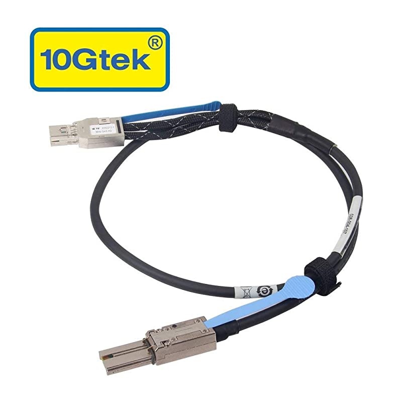 Mini SAS HD SFF-8644 to Mini SAS SFF-8088 Hybrid Cable, 1-Meter(3.3ft)