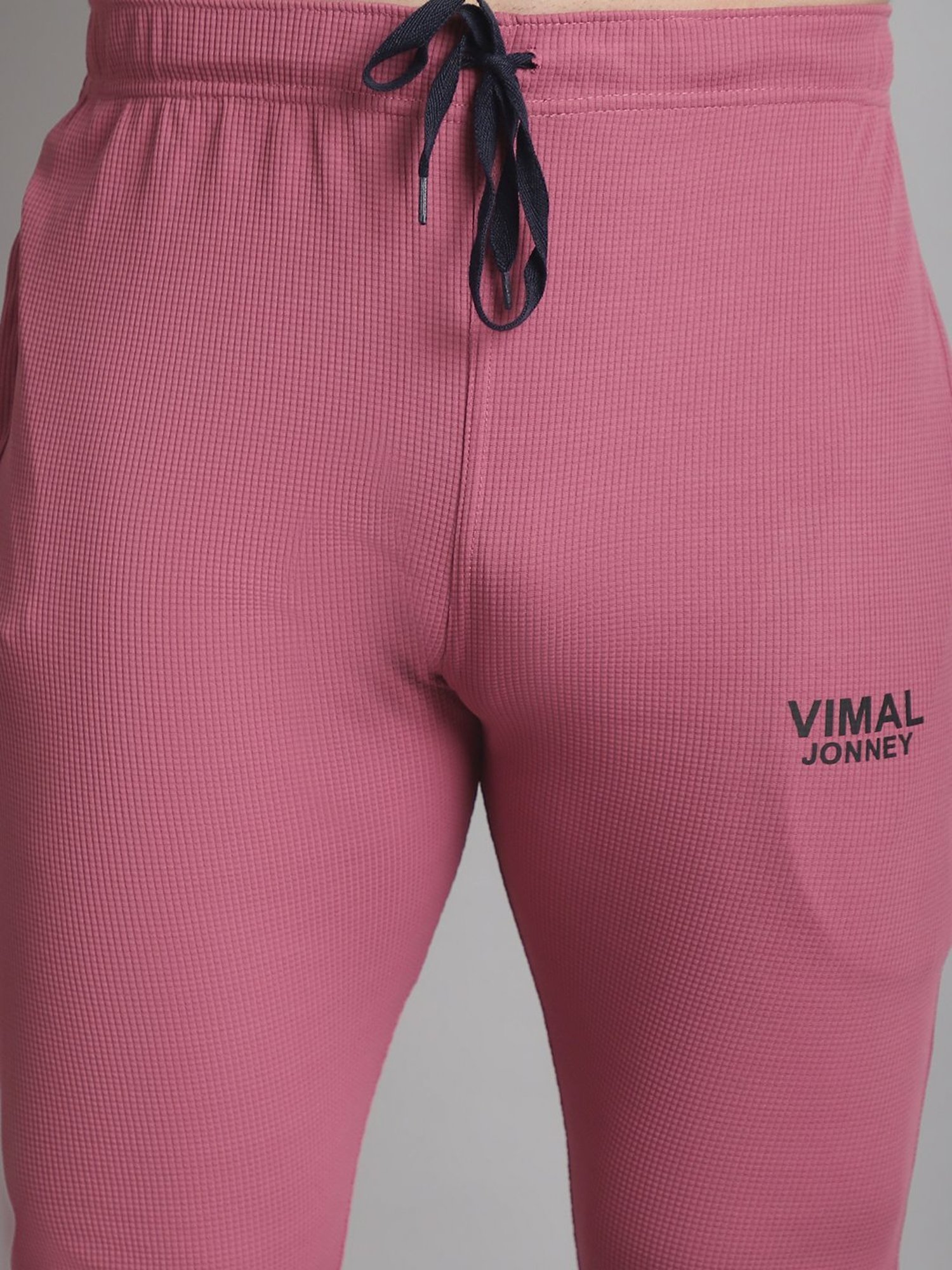 Parx Black Jogger Fit Joggers