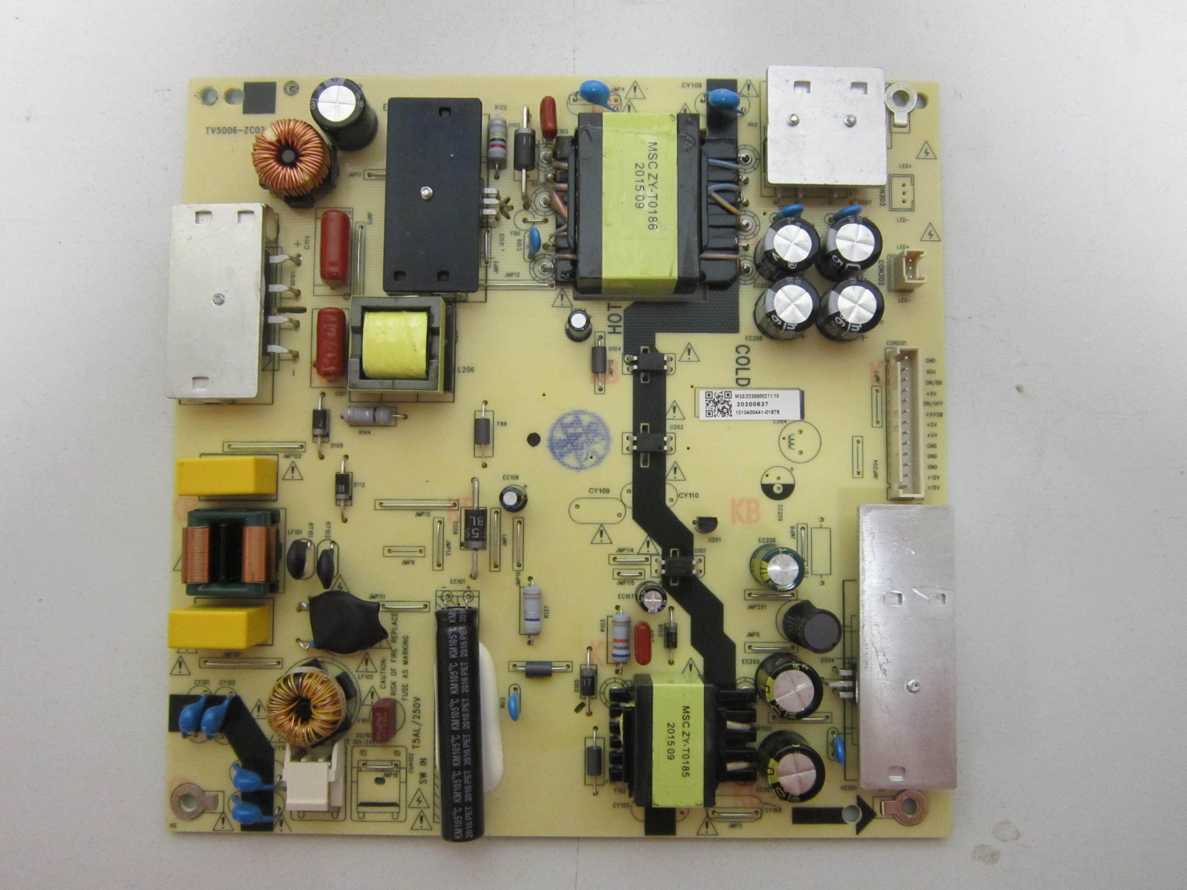 Onn 100012585 Power Supply (TV5006-ZC02-02) E021M460-B1