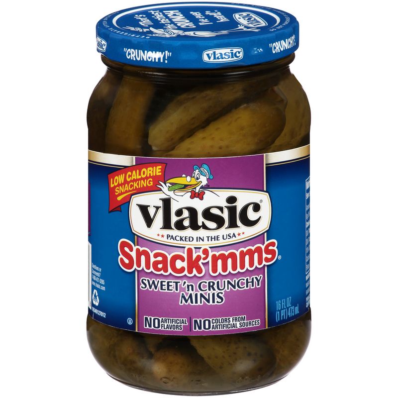 Vlasic Snack 'mms Sweet'n Crunchy Mini's - 16 fl oz