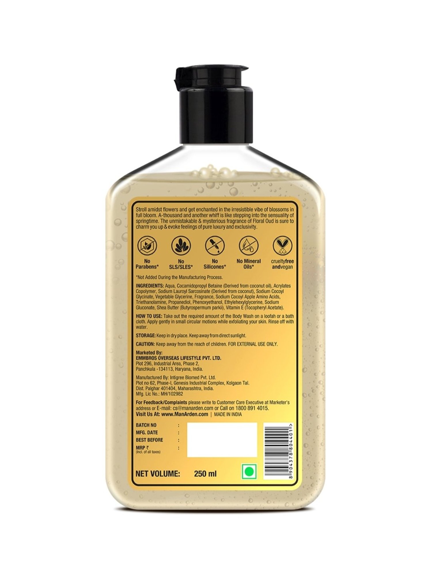 s Oliver Superior Men Hair& Body Shampoo - 200 ml