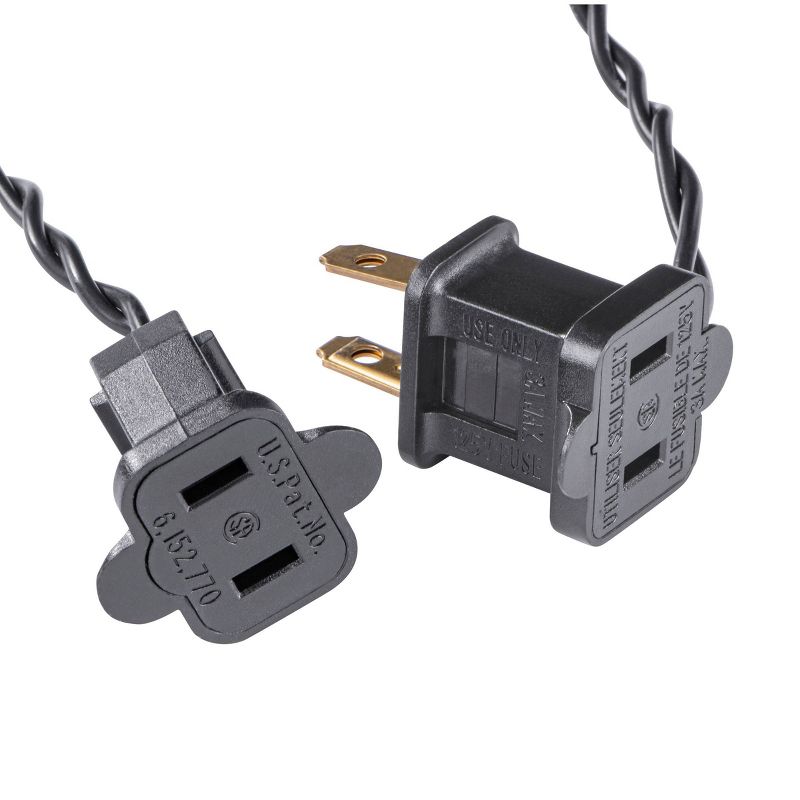 11.5' Plug-In Decor LED String Light Rattan - Sterno Home