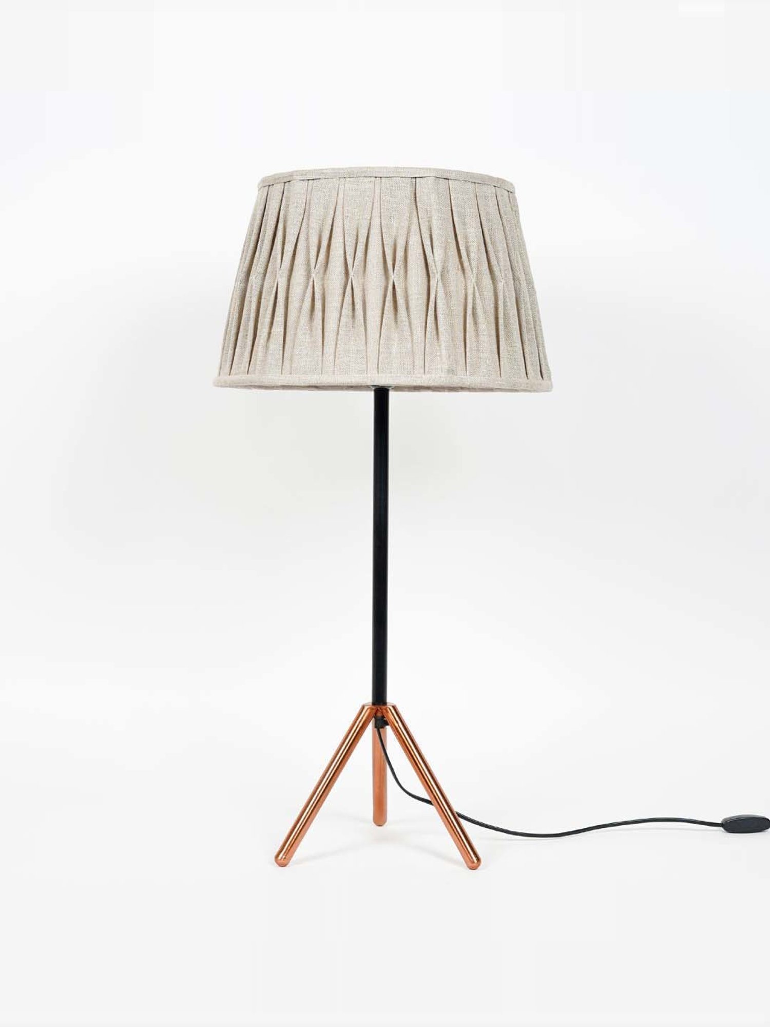 DecorativeRay Red PVC Study Table Lamp - Set of 1