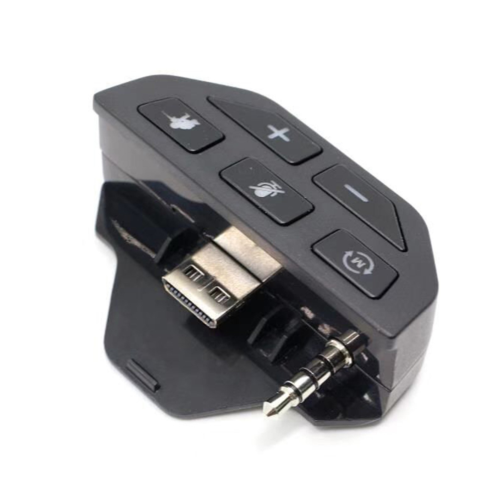 Stereo Headset Adapter Headset Audio Adapter Headphone Converter Compatible with Microsoft Xbox One Wireless Game Controller