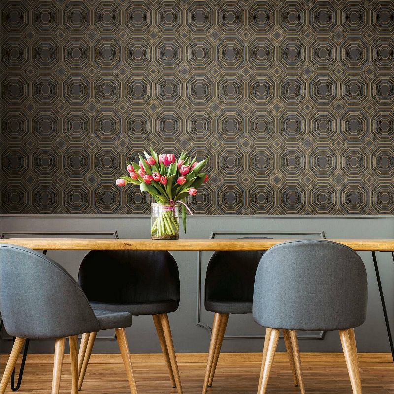 RoomMates Bees Knees Peel & Stick Wallpaper