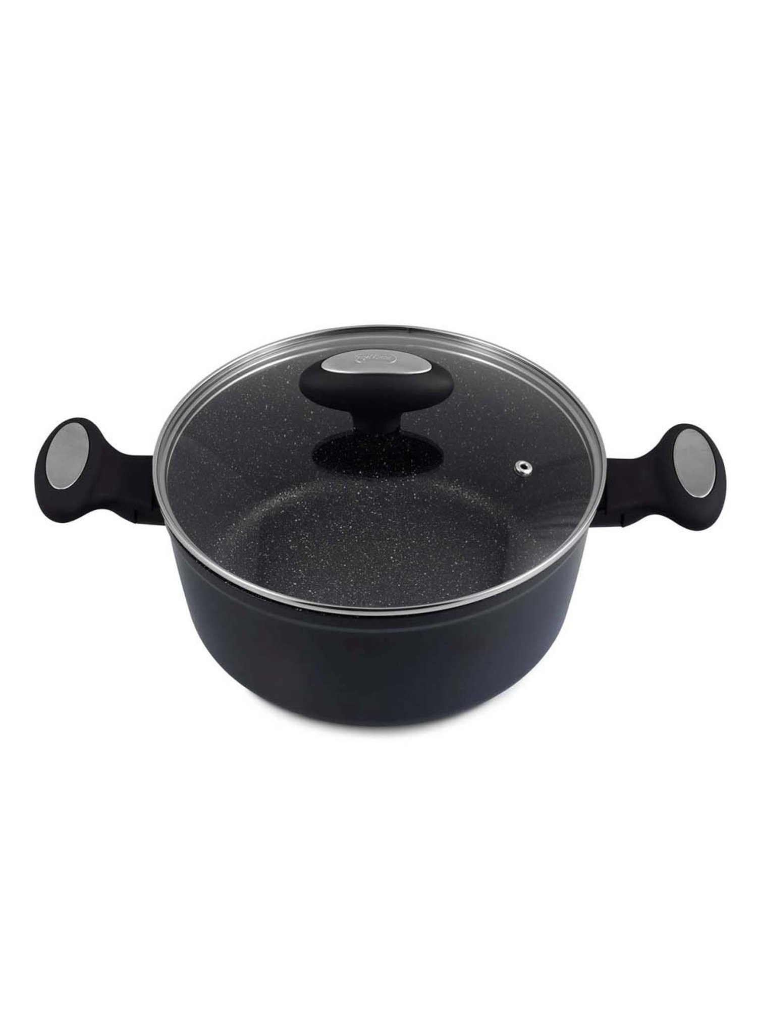 Zyliss Black Aluminium Stock Pot With Lid