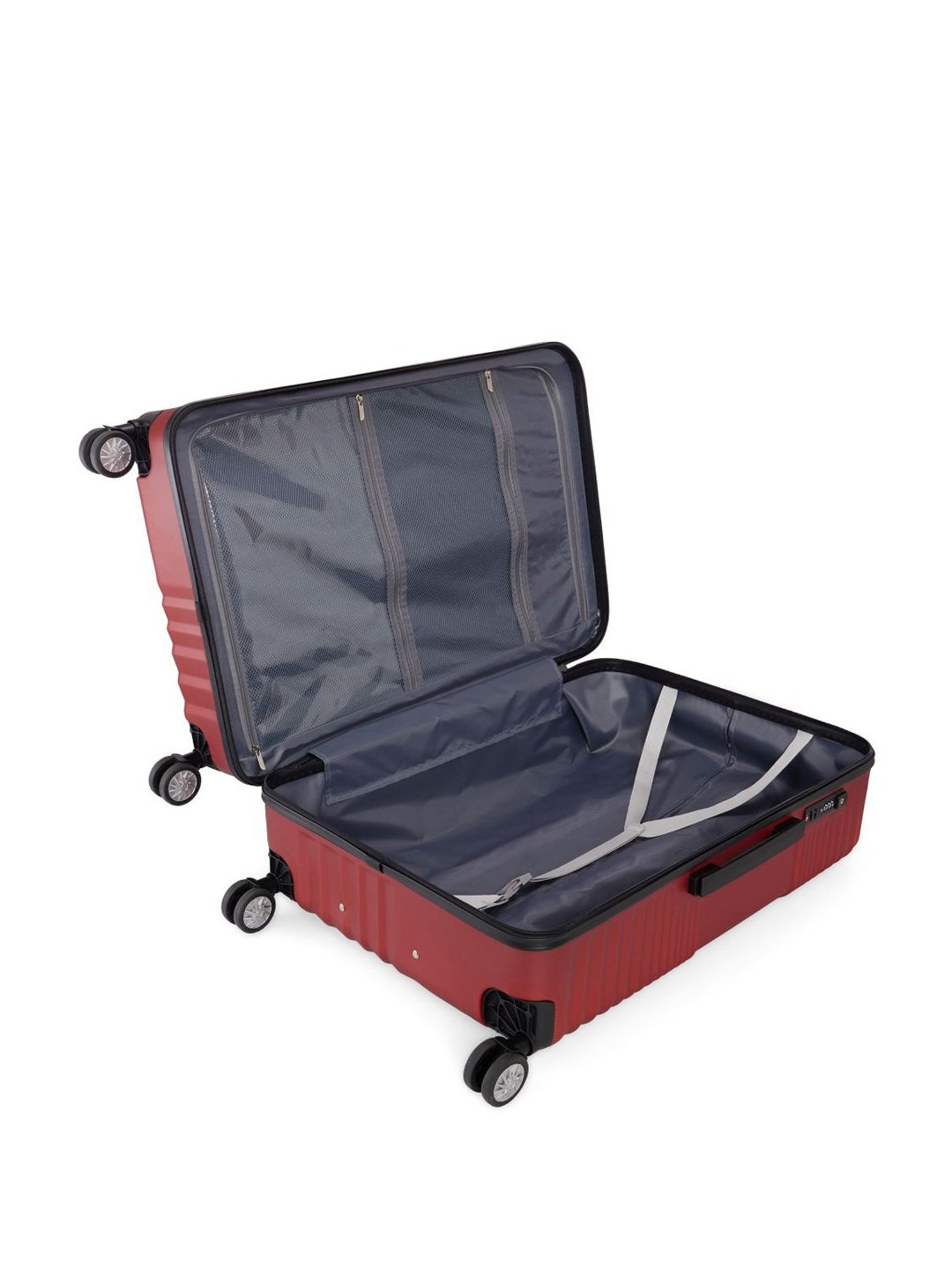 Baomi Retro Roam Red Hard 31" Large Luggage
