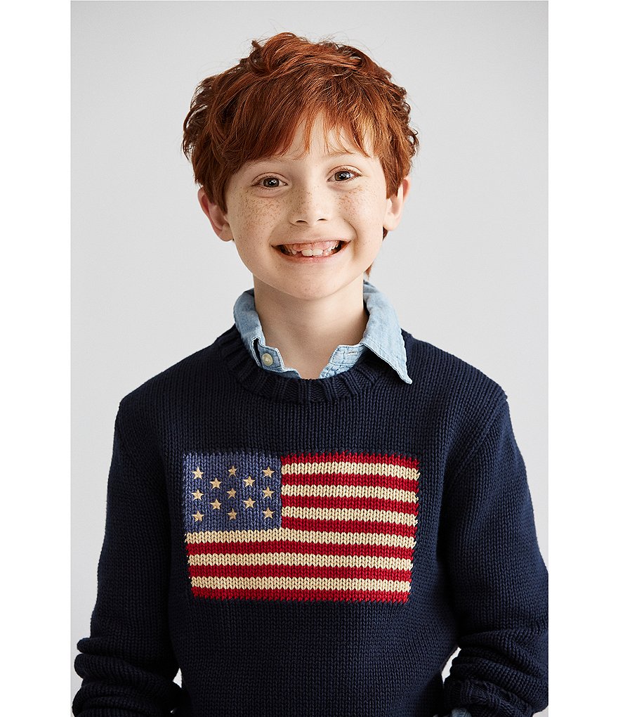Polo Ralph Lauren Little Boys 2T-7 Long-Sleeve Oxford Shirt