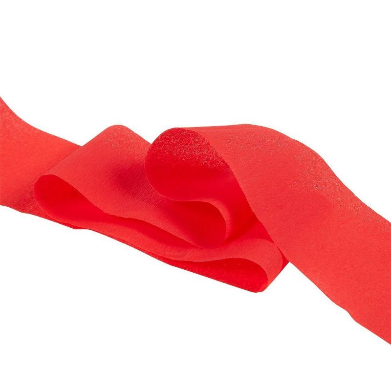 Bright Creations 48-Pack Crepe Paper Party Streamer Roll Party Decorations, 6 Colors, 32 Feet