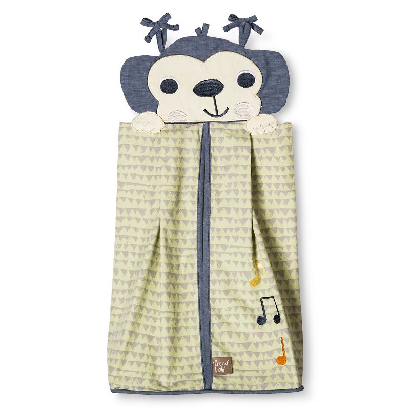 Trend Lab 6 Piece Crib Bedding Set - Safari Rock Band