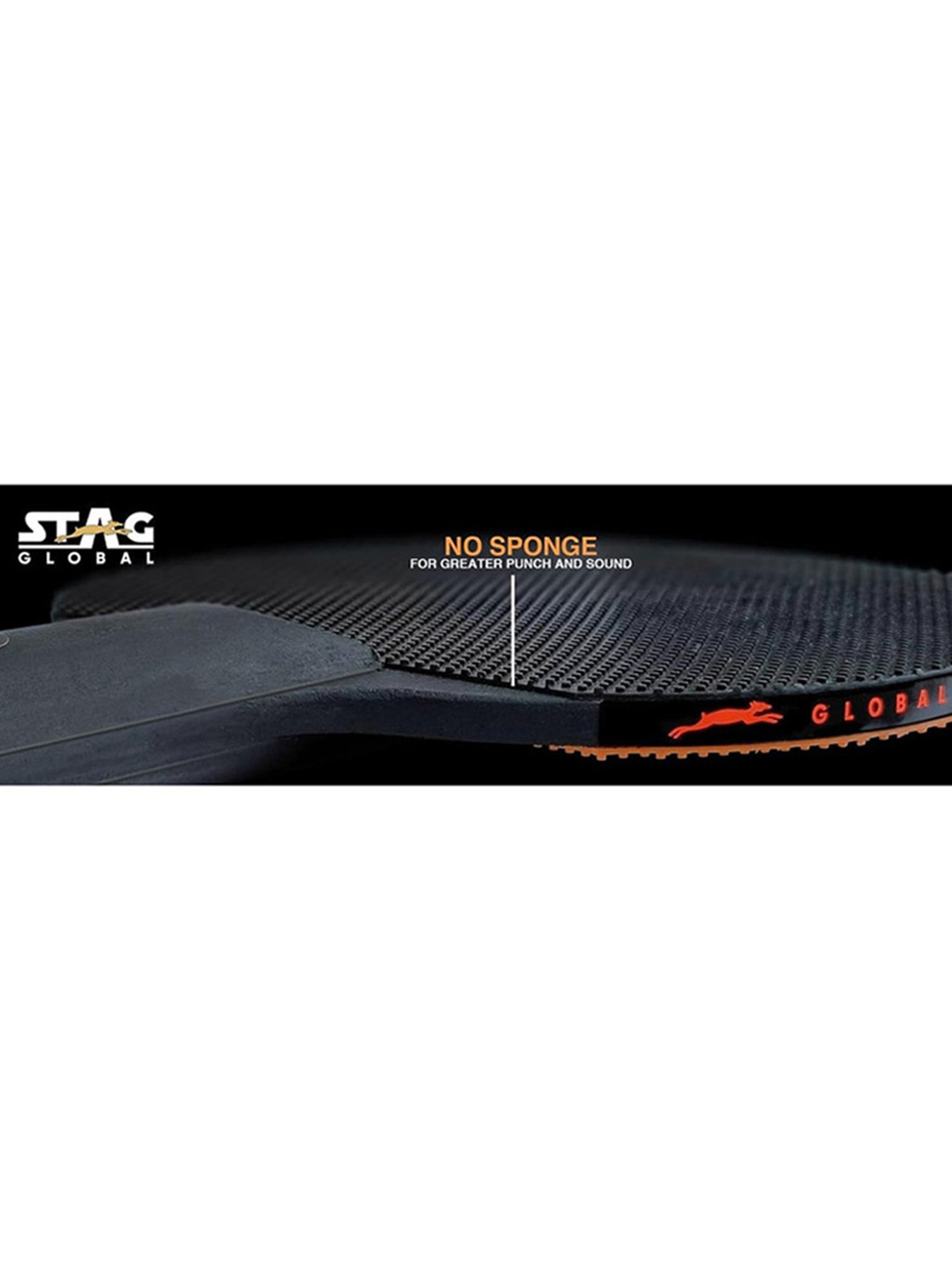 Stag Global Series 1 Lightweight Table Tennis Racket (Multicolor)