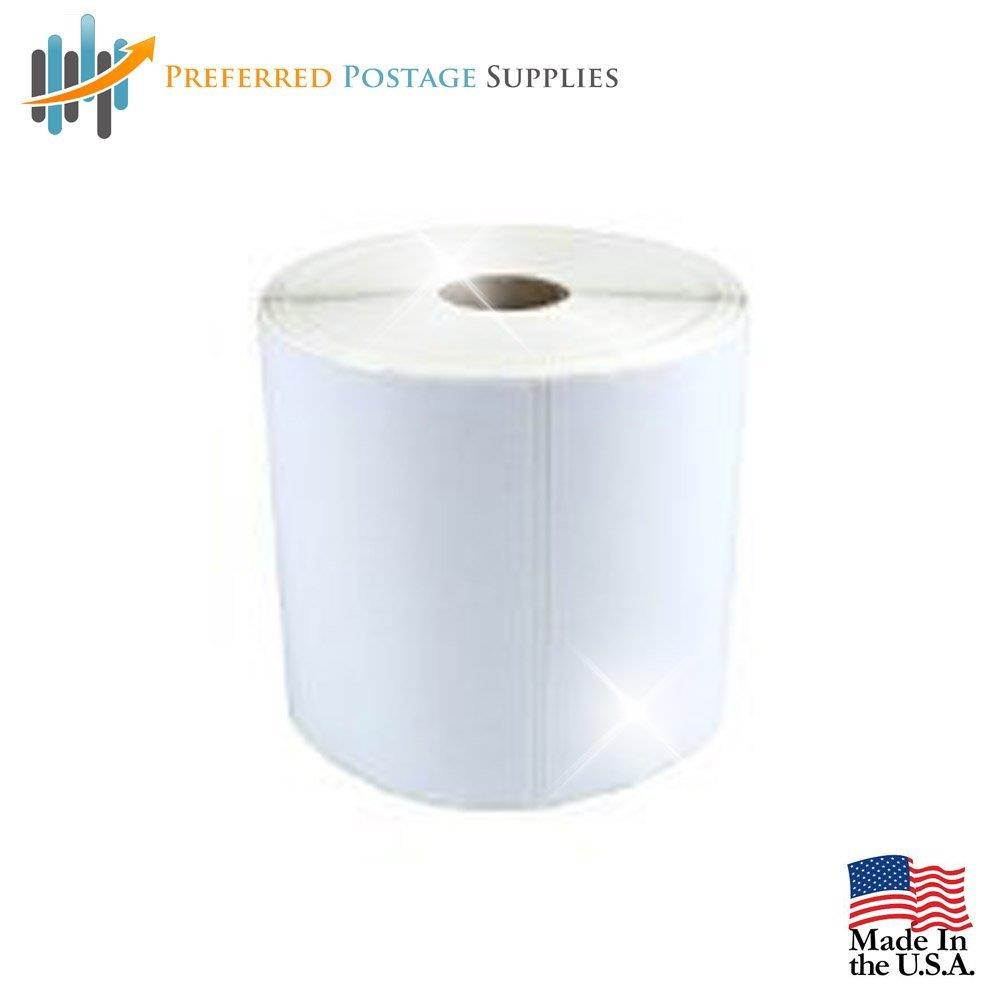 Preferred Postage Supplies ups shipping labels 4x6 Direct Thermal Rolls 475 Labels Per Roll (12 Rolls Per Box) Compare to Eltron 800264-605 ups labels