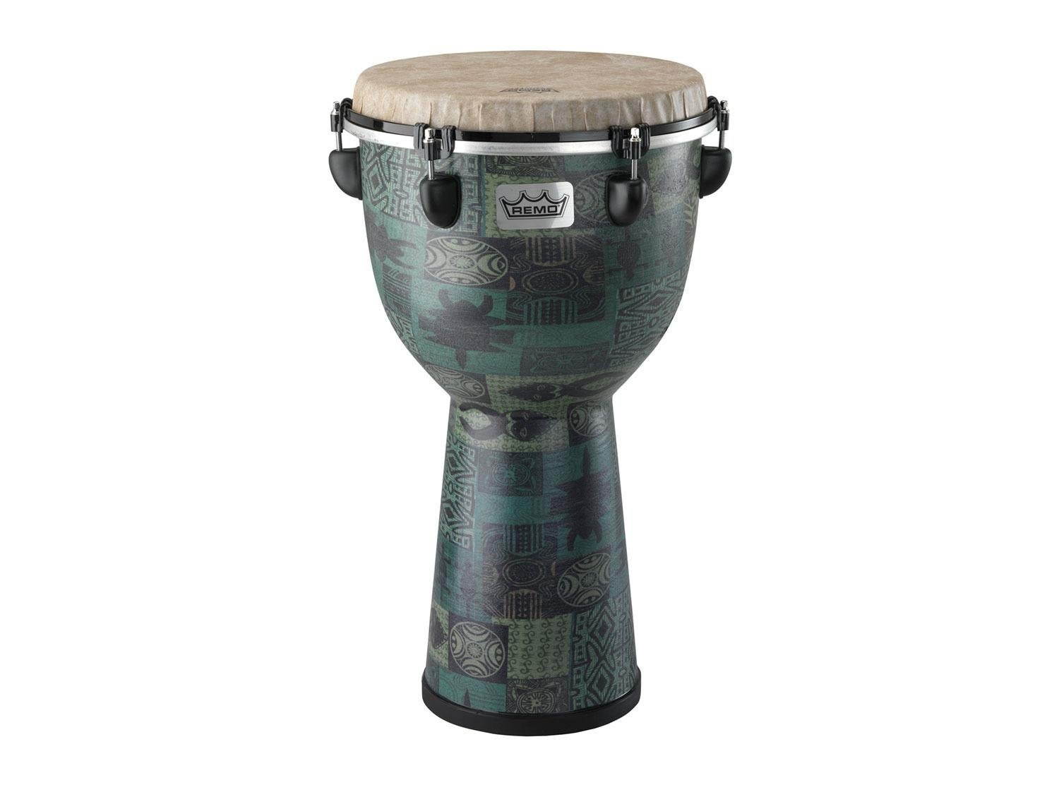 Remo Apex Djembe, Black, 12-by-22-Inch