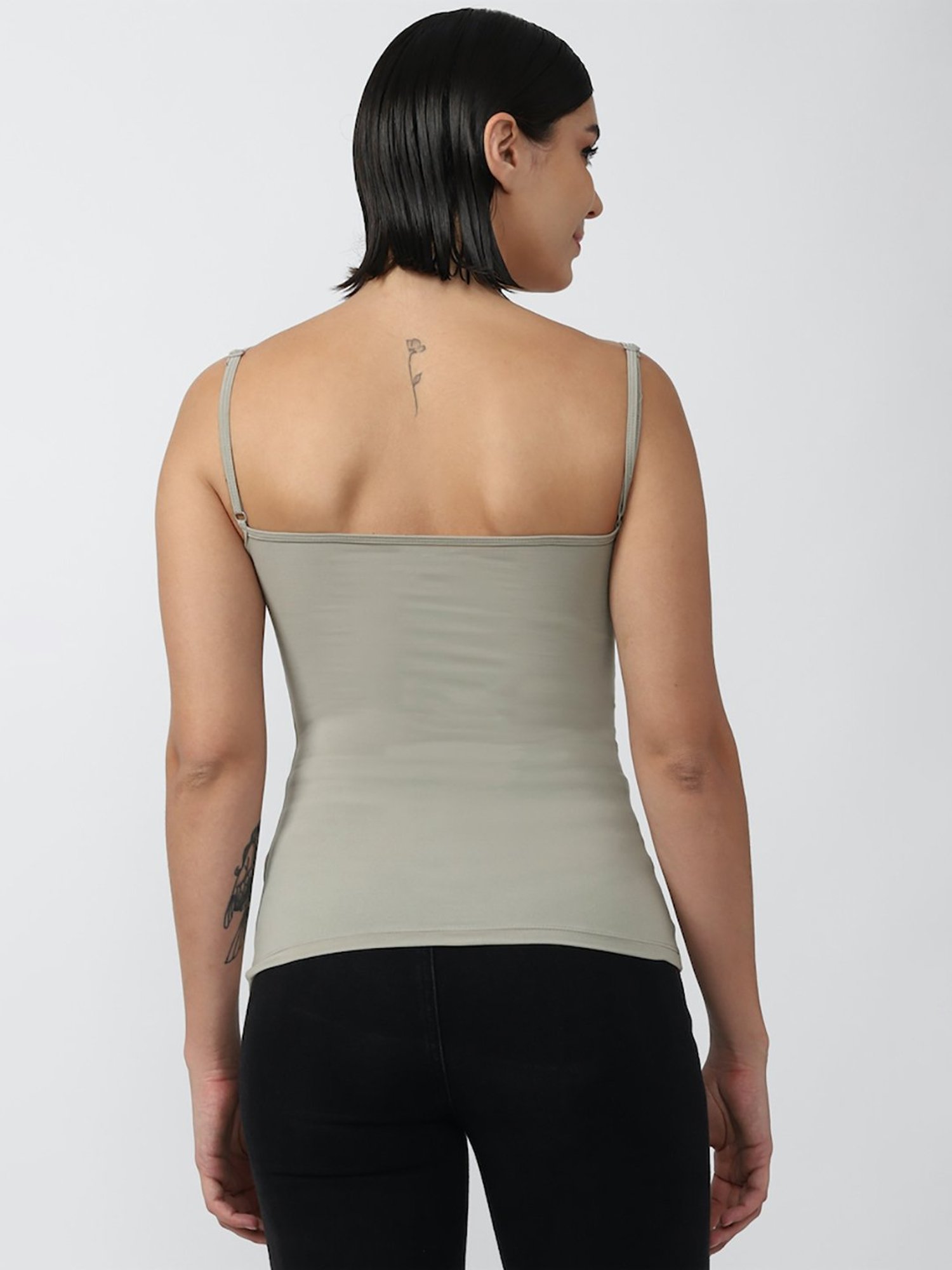 Forever 21 Grey Regular Fit Camisole