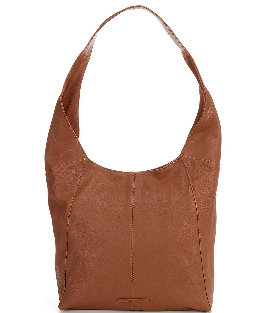 Lucky Brand Patti Leather Slouchy Hobo Bag