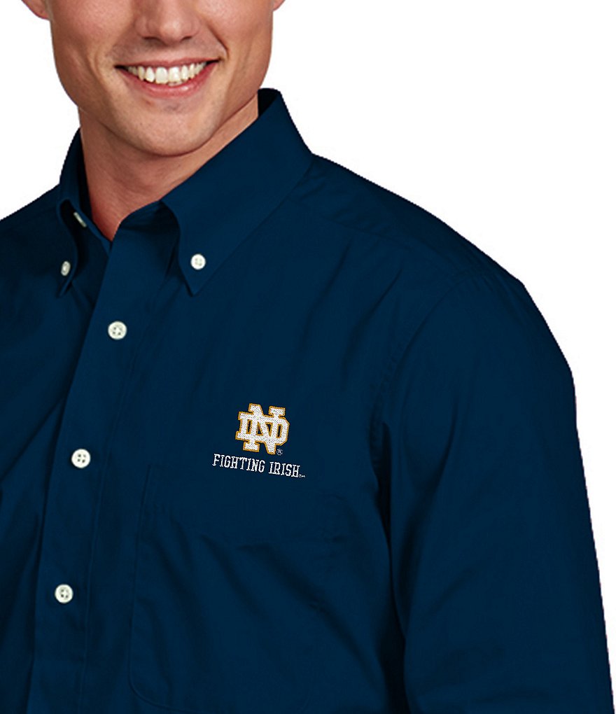 Antigua NCAA Dynasty Long-Sleeve Woven Shirt