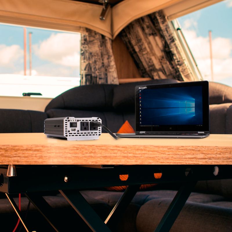 Wagan Pure Line 400W ETL Certified Power Inverter Black