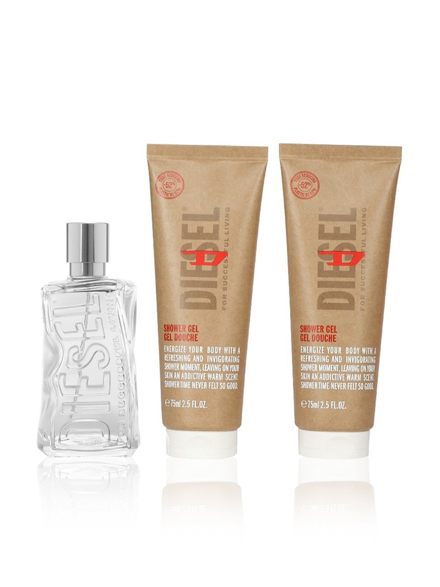 Diesel D5 Eau de Toilette & Shower Gel Gift Set - Pack of 3