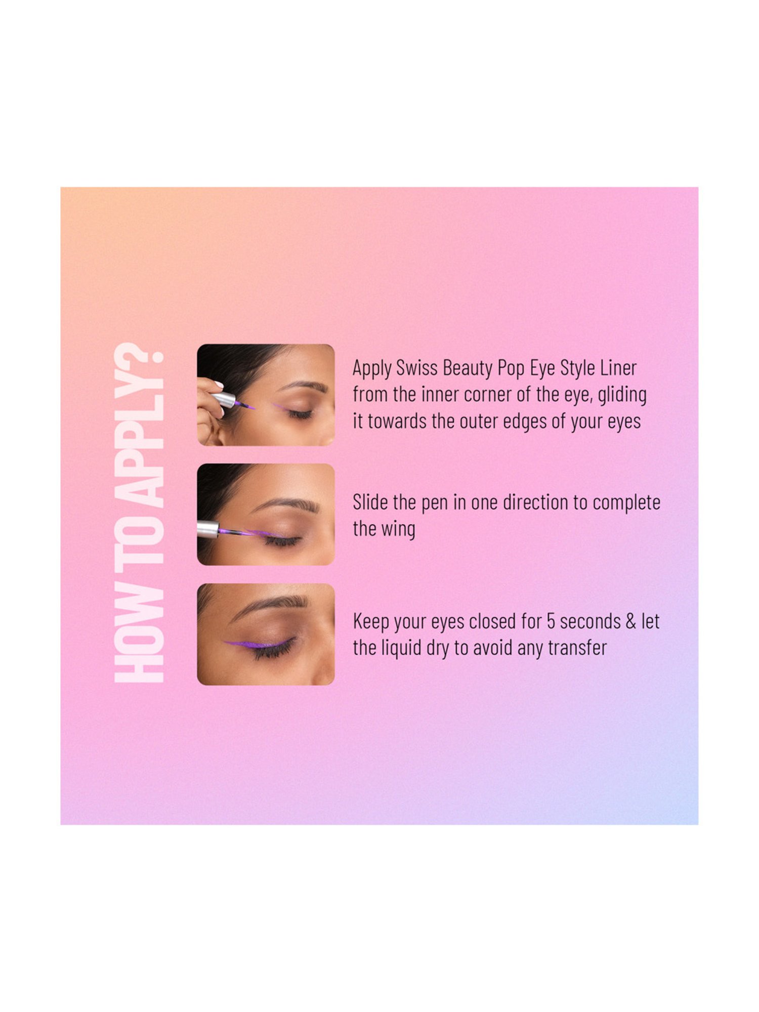 SWISS BEAUTY Pop Eye Sty-Liner Clover Green - 3 ml