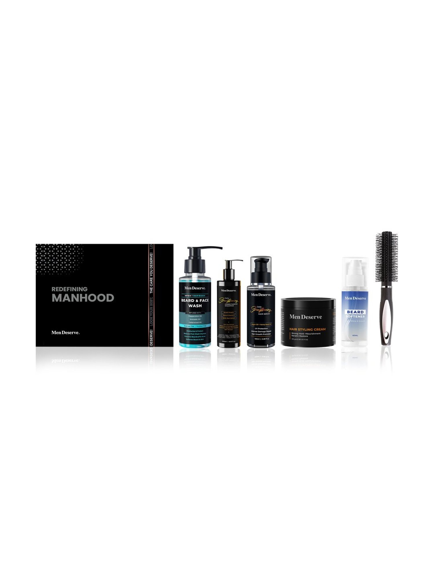 Men Grooming Combo of Quality Hair Care and Beard Care Products