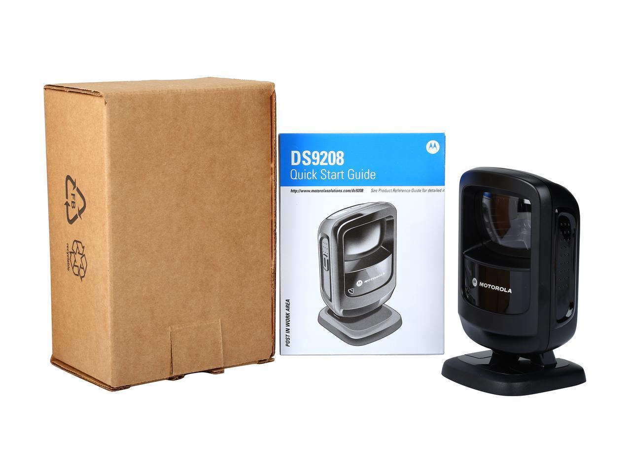 Zebra (Motorola) Symbol DS9208-SR00004NNWW Omnidirectional Hands-free Presentation Imager - Black