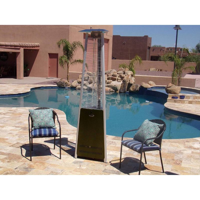 Portable Hammered Finish Patio Heater - Golden Bronze - AZ Patio Heaters