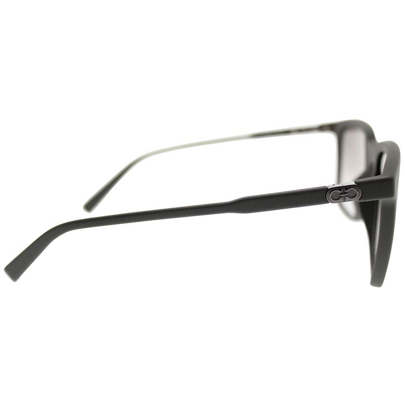 Salvatore Ferragamo SF 843S 337 Unisex Square Sunglasses Matte Olive Green 56mm