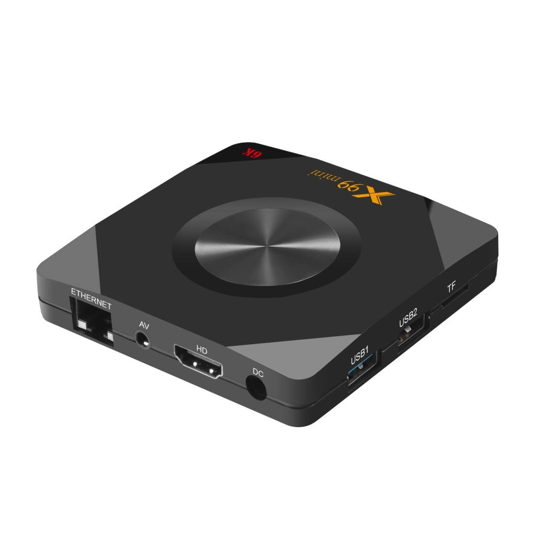 X99 Mini 6K HD Smart TV BOX,Android 9.0,Allwinner H6 Quad Core 64-bit ARM Cortex-A53,4GB+64GB, TF