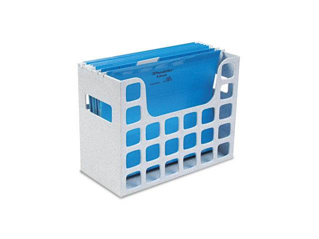 Oxford 23054 DecoFlex Letter Size Desktop Hanging File, Plastic, 12 1/4 x 6 x 9 1/2, Granite