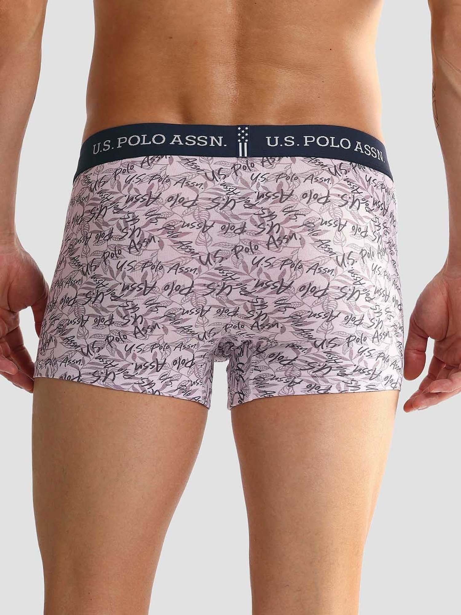 U.S. Polo Assn. Multicolor Printed Trunks - Pack of 3