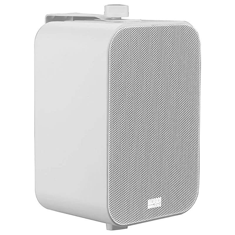 3Way Outdoor Patio 4quot Speaker Indoor Outdoor Stereo Pair White AP450