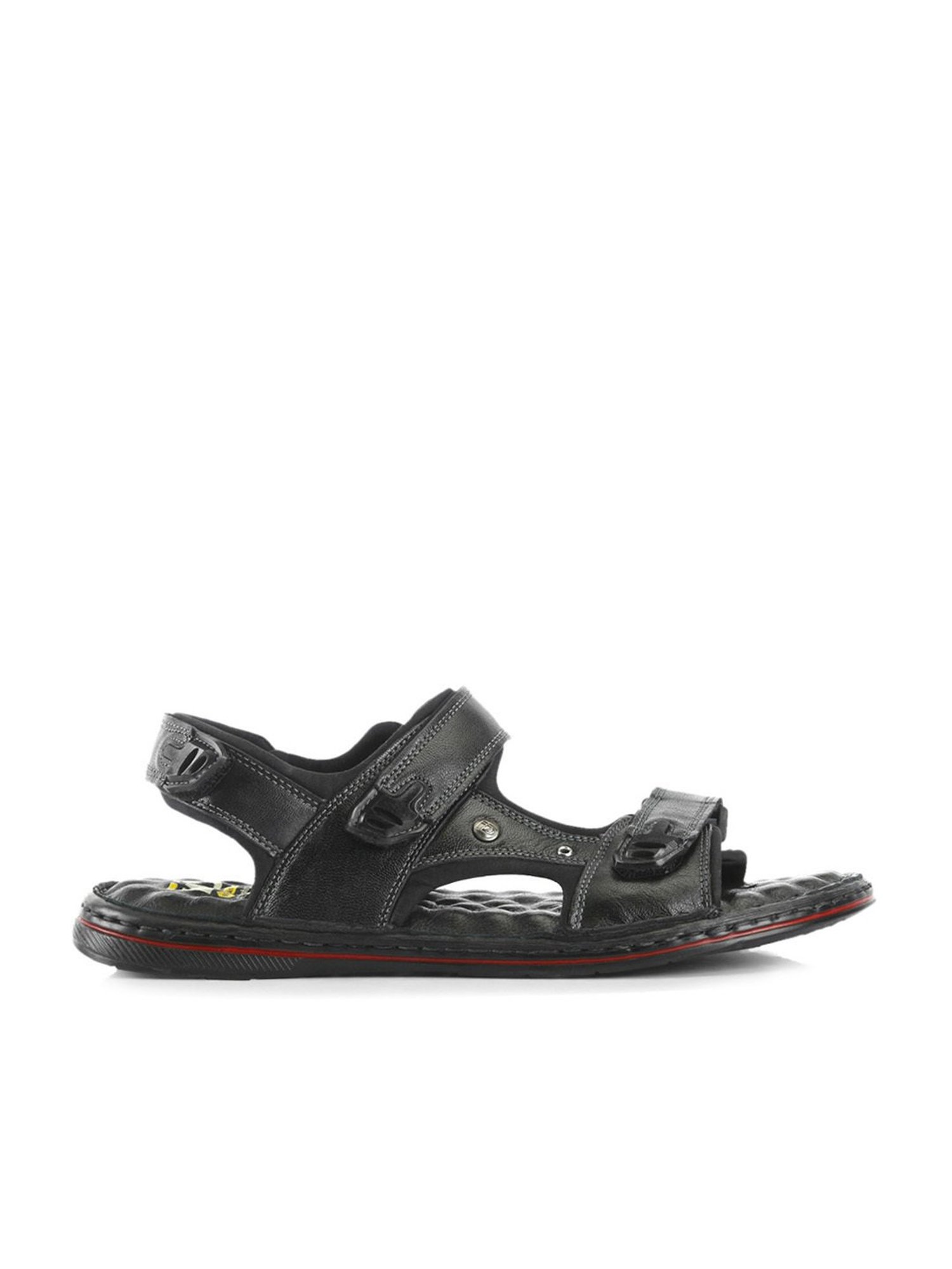 ID Men's Black Floater Sandals