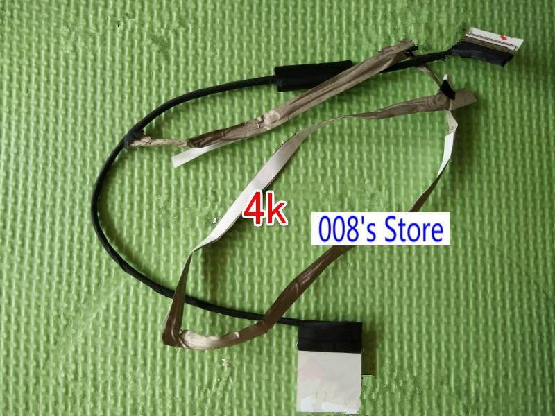 New LCD Cable For DELL ALIENWARE 17 R4 2PVJC 02PVJC BAP20 UHD EDP TB DC02C00D700 Notebook Screen LVDS Flex Video Laptop Display