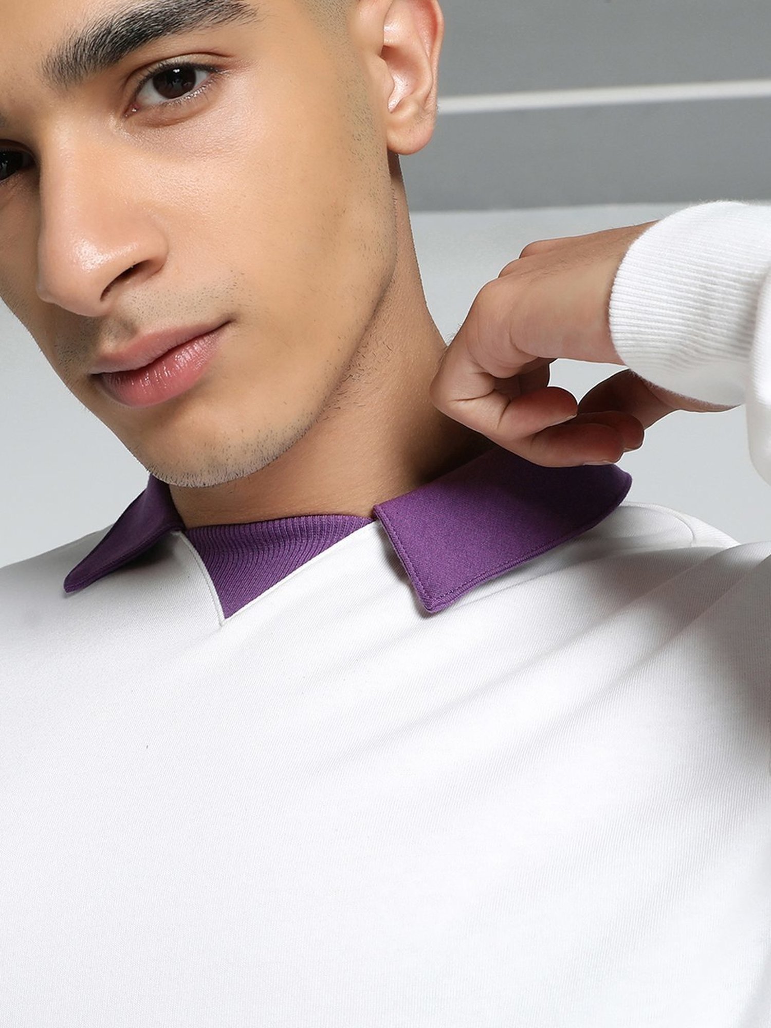 Puma White Cotton Regular Fit Printed Polo T-Shirt