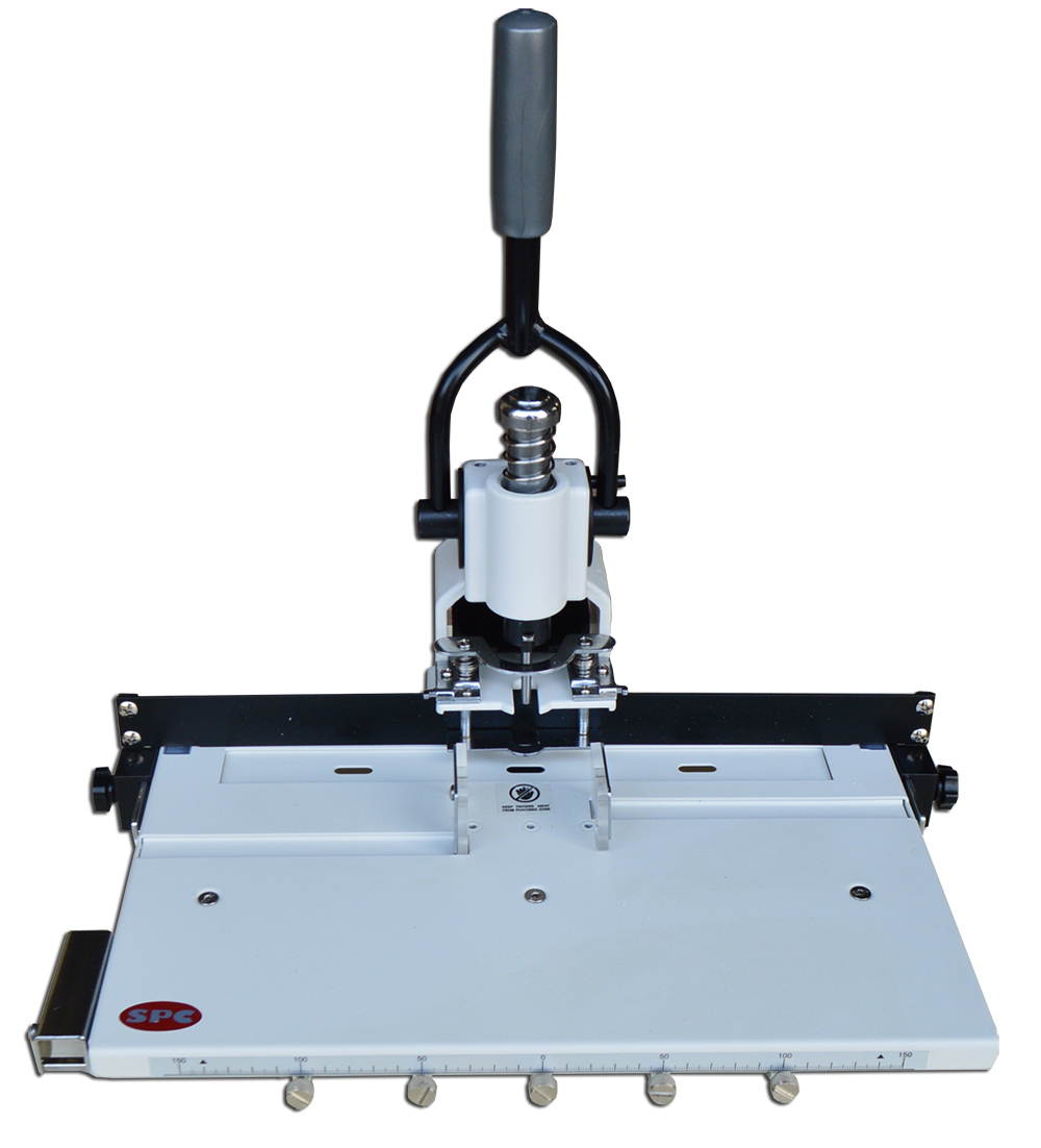 Intsupermai Paper Hole Drill Punch Machine 1/4" 6mm Hole 300 Sheets Two Cut Die Moulds