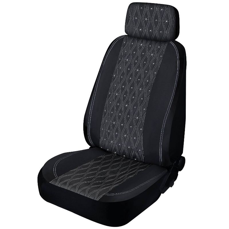 Pilot Automotive Brixton Seat Cover - Gray