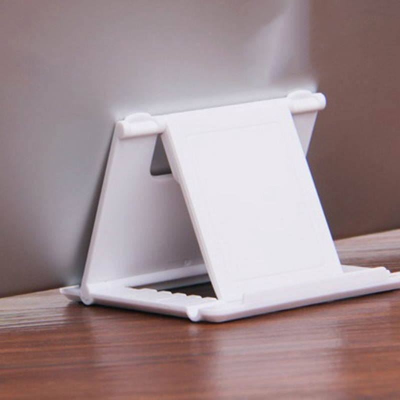 Tablet Stand Desktop Support Portable Double Folding Stand Suitable for iPhone iPad Samsung Huawei Tablet Stand Black