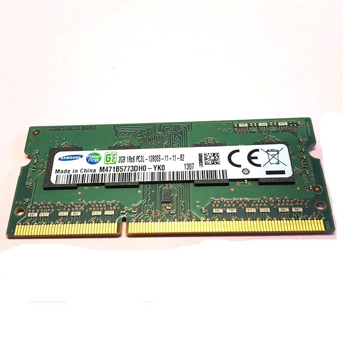 MCPNAND Replacement  2GB DDR3L 1RX8 PC3L-12800S-11-11-B2 For Notebook (Samsung M471B5773DH0-YK0 alternative)