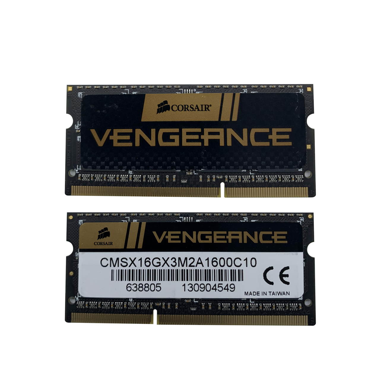 CORSAIR Vengeance 16GB (2 x 8GB) 204-Pin DDR3 SO-DIMM DDR3 1600 (PC3 12800) Laptop Memory Upgrade Kit Model CMSX16GX3M2A1600C10