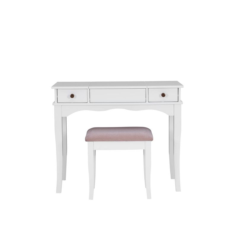 Salisbury Vanity w/Mirror White - Chique