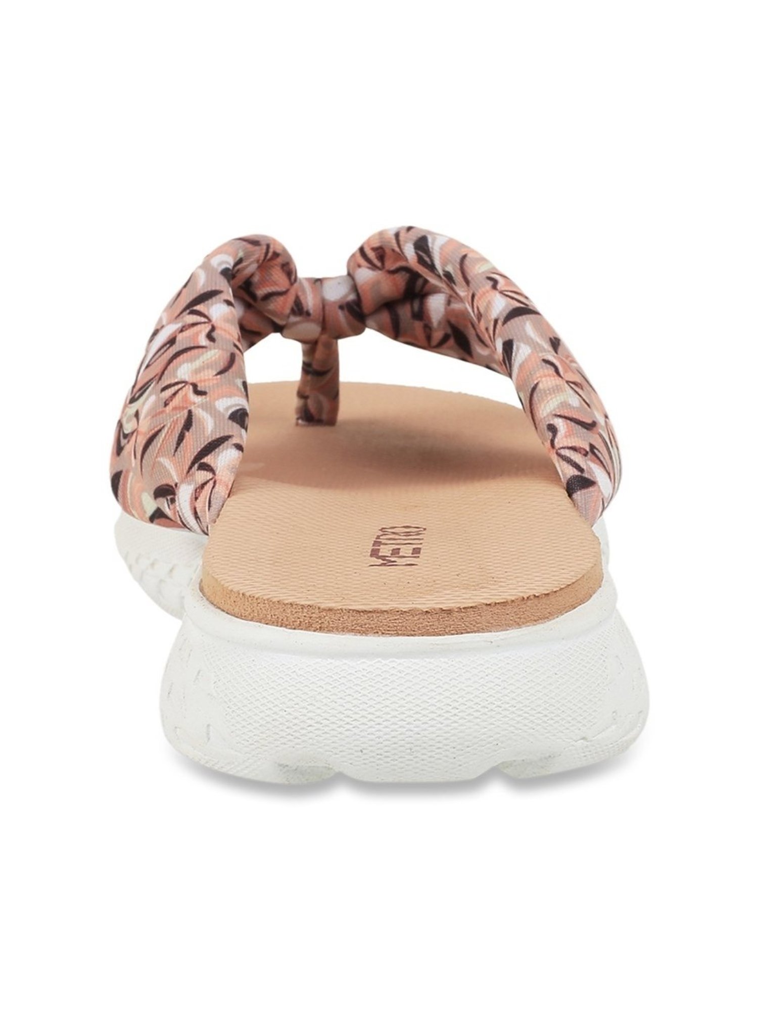 Floatz by Bata Women's  White Flip Flops