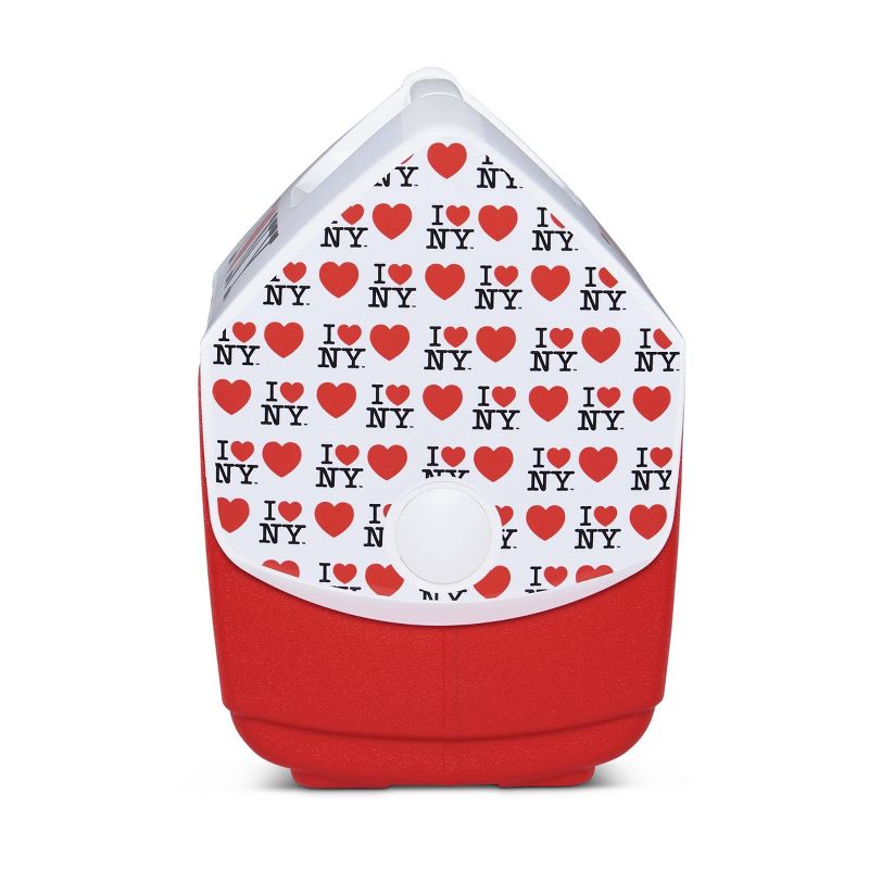 Igloo Playmate Pal I Love NY 7qt Portable Cooler - Red
