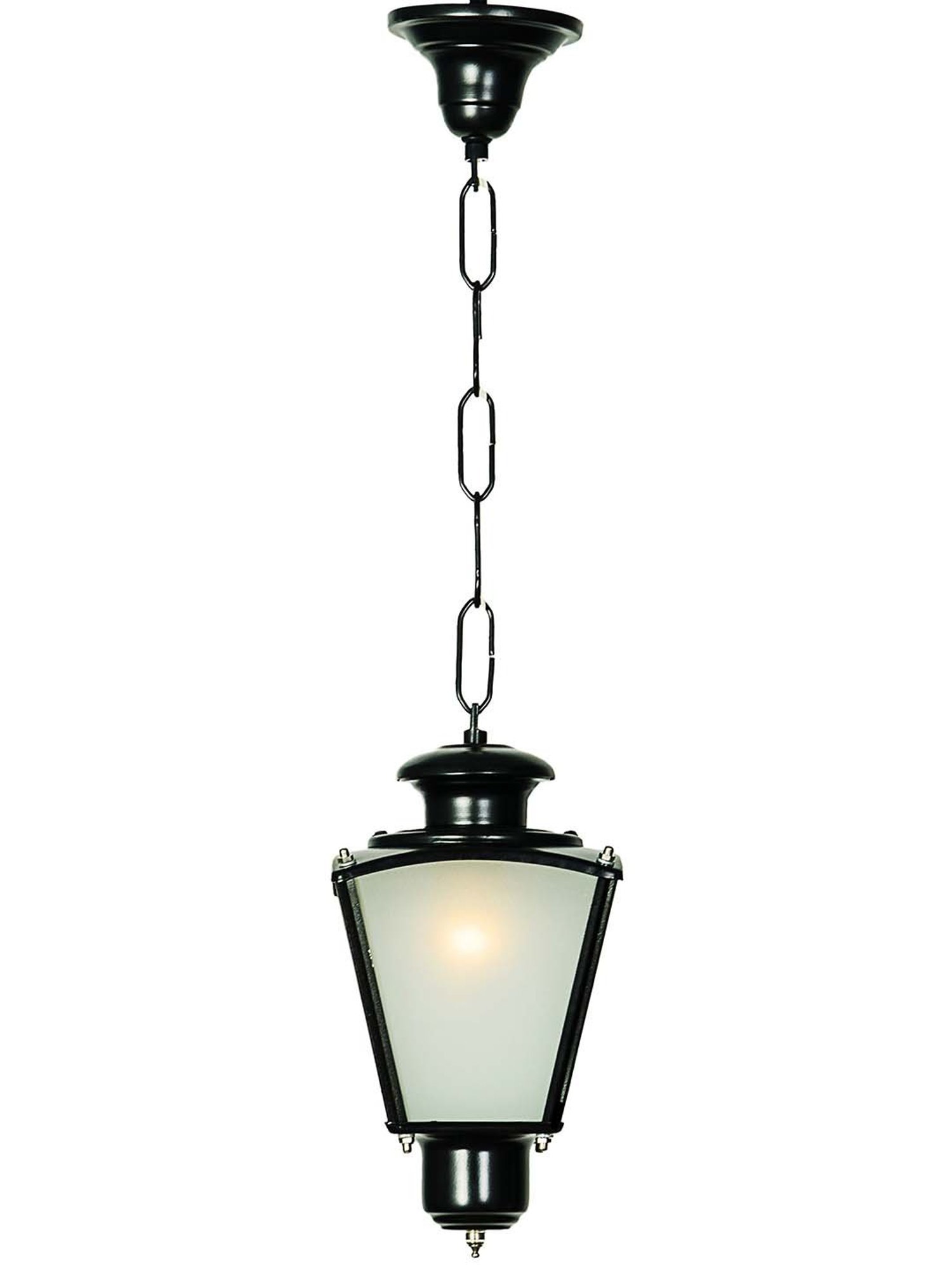 Fos Lighting Black Classic Small Outdoor Lantern Light - Set of 1