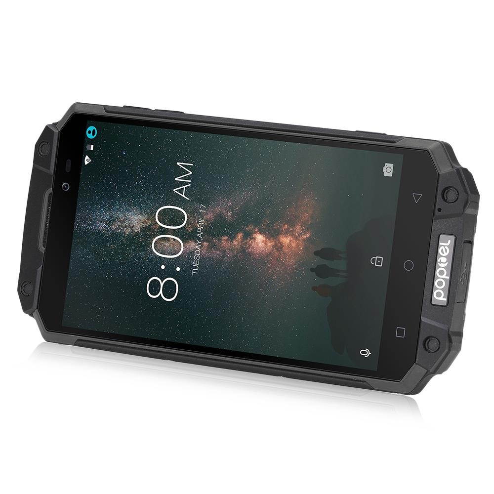 Unlocked Cell Phone poptel P9000 MAX 4G Phablet IP68 MTK6750V Octa Core 4GB RAM 64GB ROM 9000mAh
