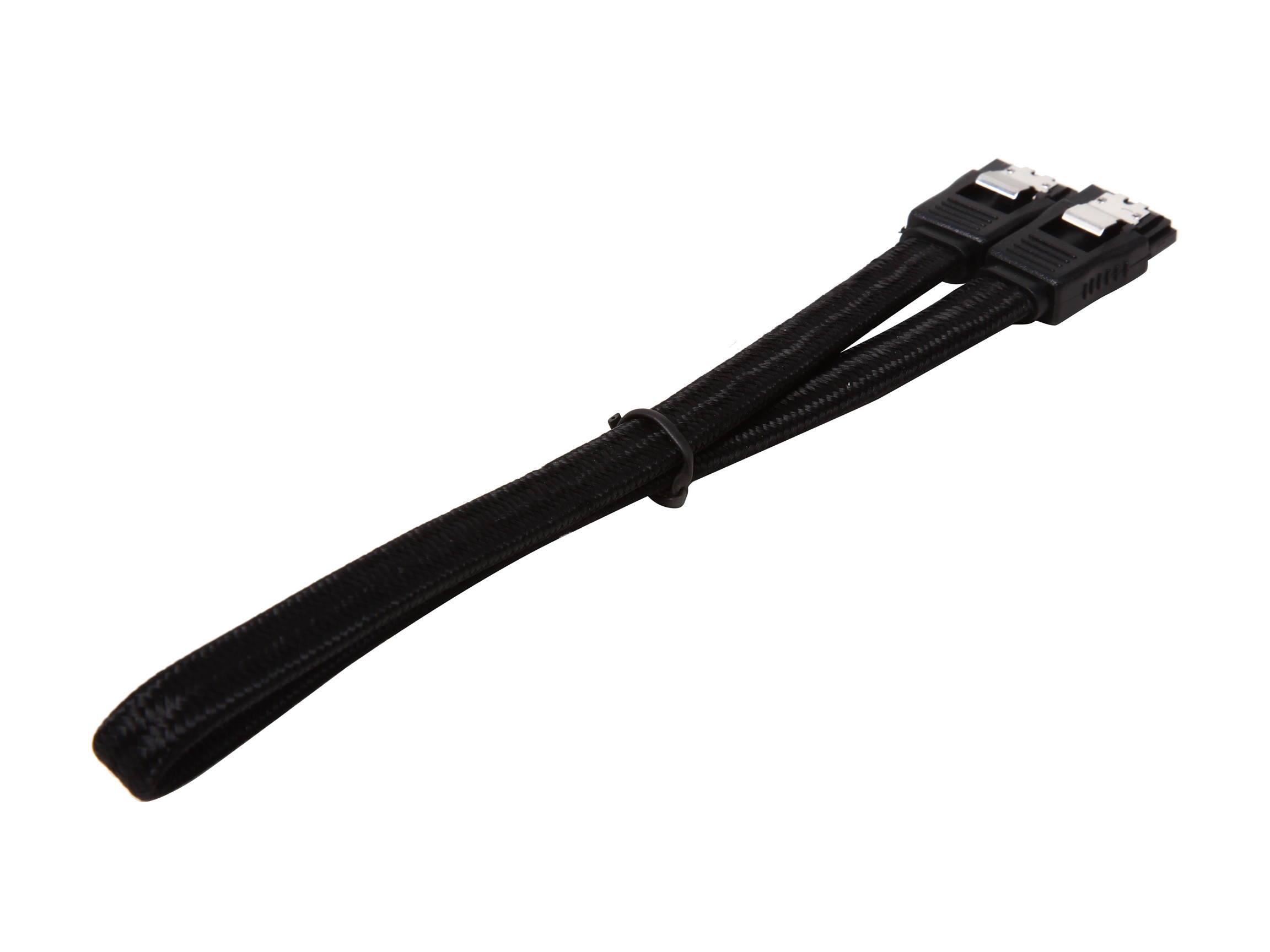 BitFenix BFA-MSC-SATA330WK-RP 11.81 in. (30 cm) SATA3 (6Gb/s) Cable (with sleeve)