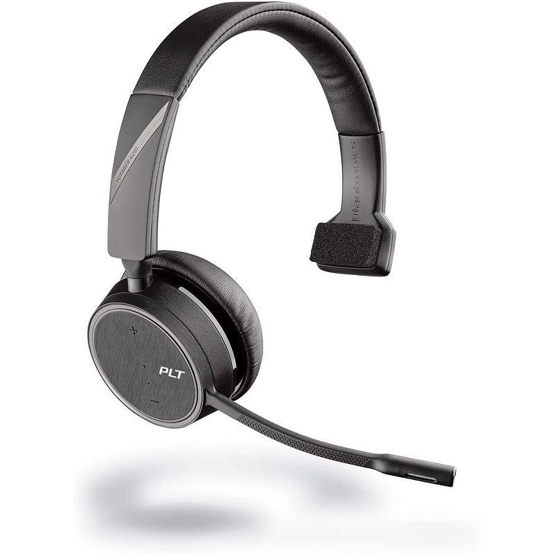 Plantronics Voyager 4210 UC Series USB-A Bluetooth Wireless Headset, Black (211317-101)